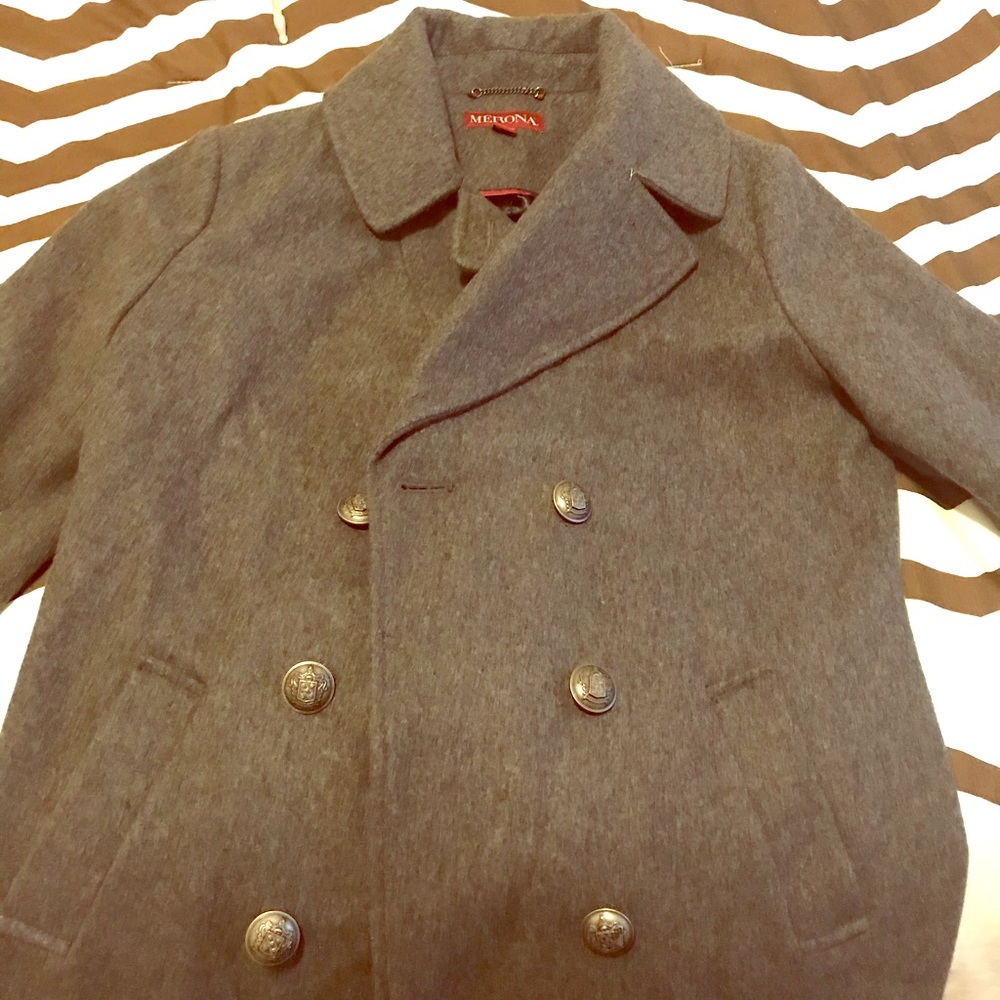Gray Peacoat